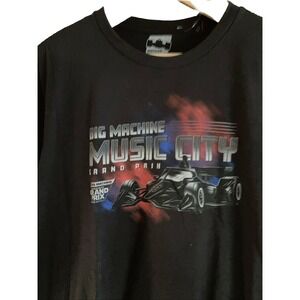 IndyCar Big Machine Music City Grand Prix T-Shirt Men's XXL Black Racing Graphic